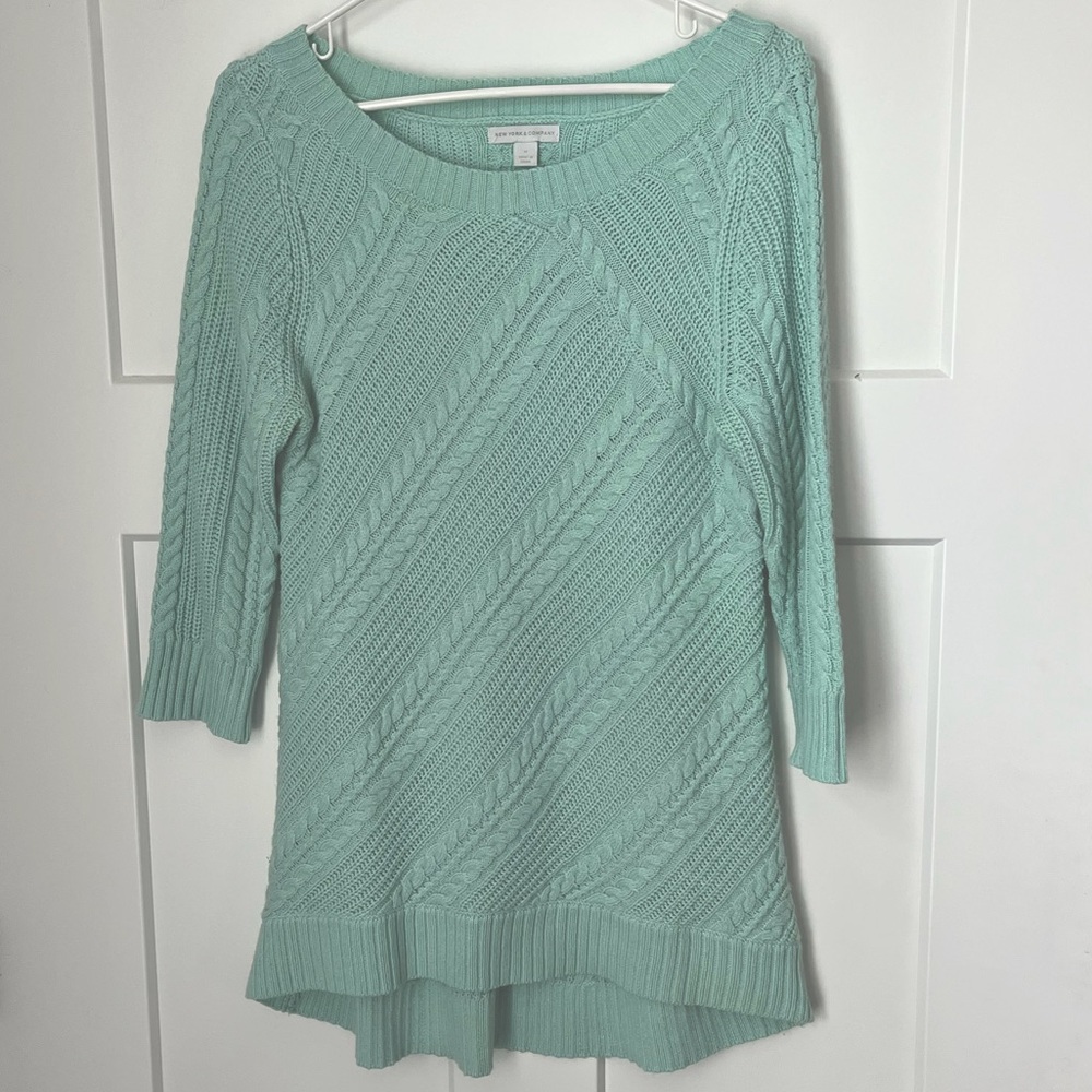 New York and Company Cable Knit Sweater